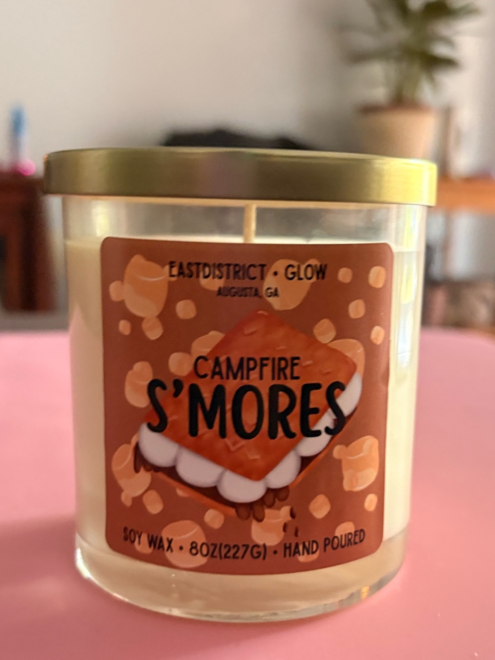 Campfire S’mores | 8oz | Handmade | Soy Wax Candle
